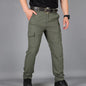 Men City Pants Cargo Trousers Multi-pocket Waterproof Wear-resistant Casual Training Overalls Clothing