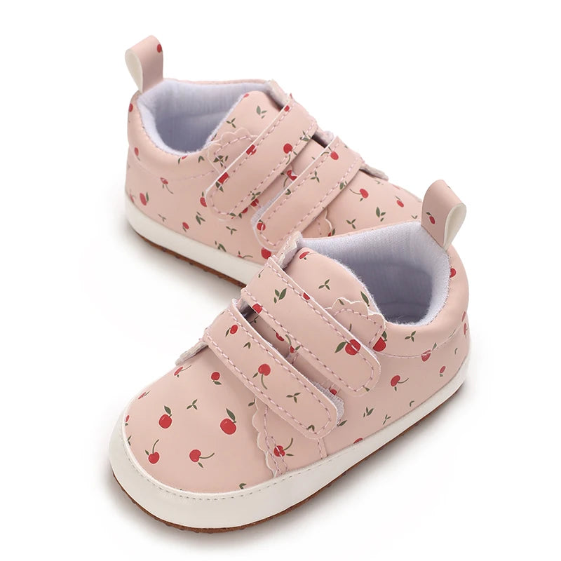 0-18M baby shoes for girls newborns and toddler casual and comfortable cotton soles non slip canvas shoes first generation