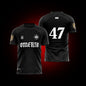 Men's T-Shirts OMERTA Boxing Fans Print Breathable Jersey Outdoor Sportwear Man Short Sleeve T-shirt Oversized Men Clothing Tops