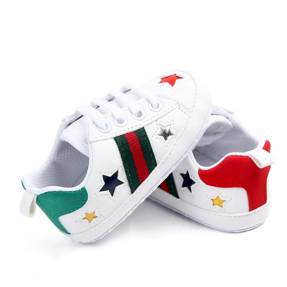 New Baby Shoes Fashion Soft Sole Boys' Shoes 0-12 Months Baby Walking Shoes 1-Year Old Baby Shoes  Kids Shoes Boys
