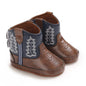 Baby Boots Made Of Soft PU and High-quality Cotton 2026 New Autumn and Winter Short Boots With Rubber Soles and Anti Slip Baby