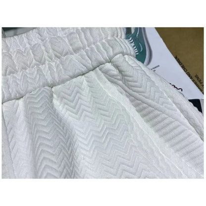 2026 Men Fashion Cotton Blended Solid Color Loosen Up The Waist Summer Multi-Pocket Shorts Wide Beach Casual Shorts Hot Selling