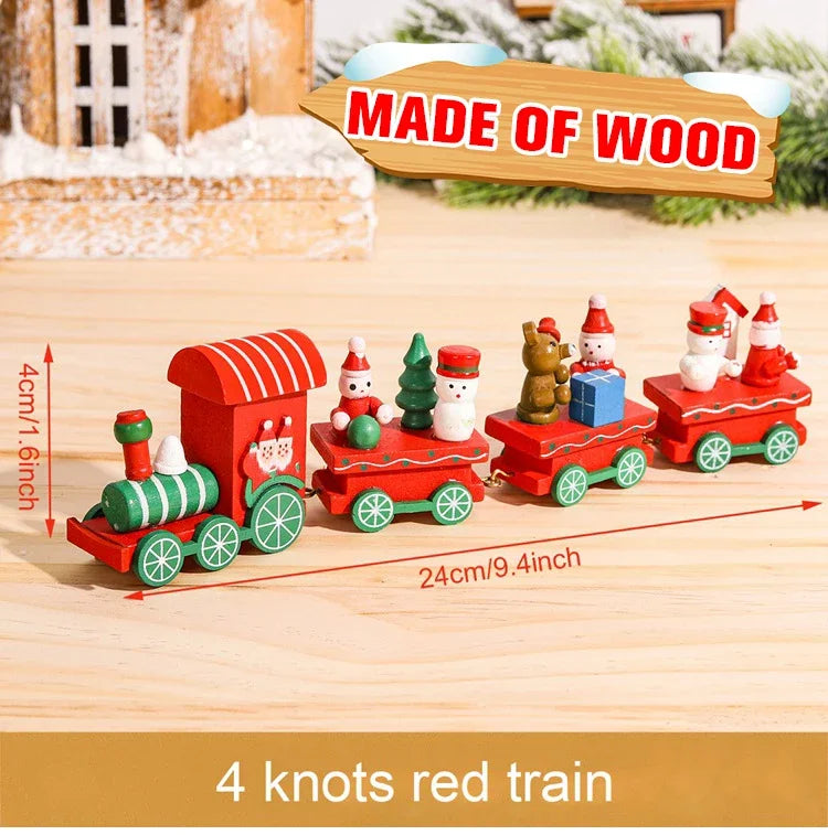 Christmas Train Merry Christmas Decorations For Home 2025 Christmas Ornament Xmas Navidad Noel Gifts Happy New Year 2026 Gifts