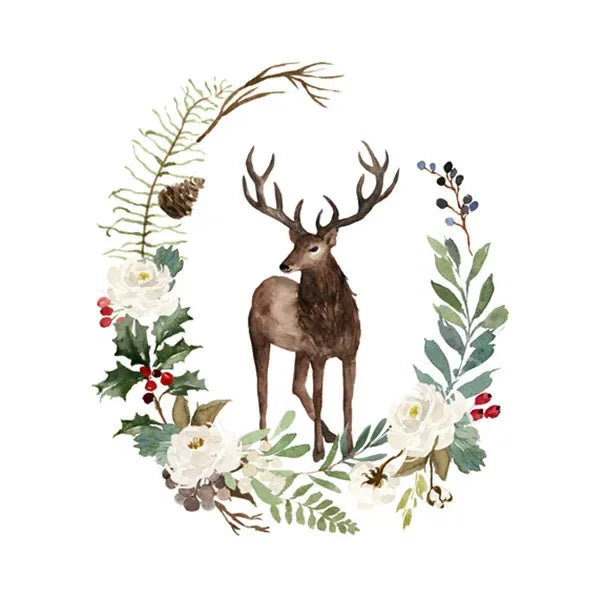 Holiday Décor Christmas Theme Posters Prints Nordic Wall Art Canvas Painting Pictures Home Room Decor Christmas Gifts