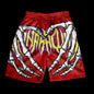 Summer Men's Sports Shorts Fashion Skull Print Pattern Men's Beach Shorts Hawaii Vacation Beach Men's Swimming Shorts S-2XL