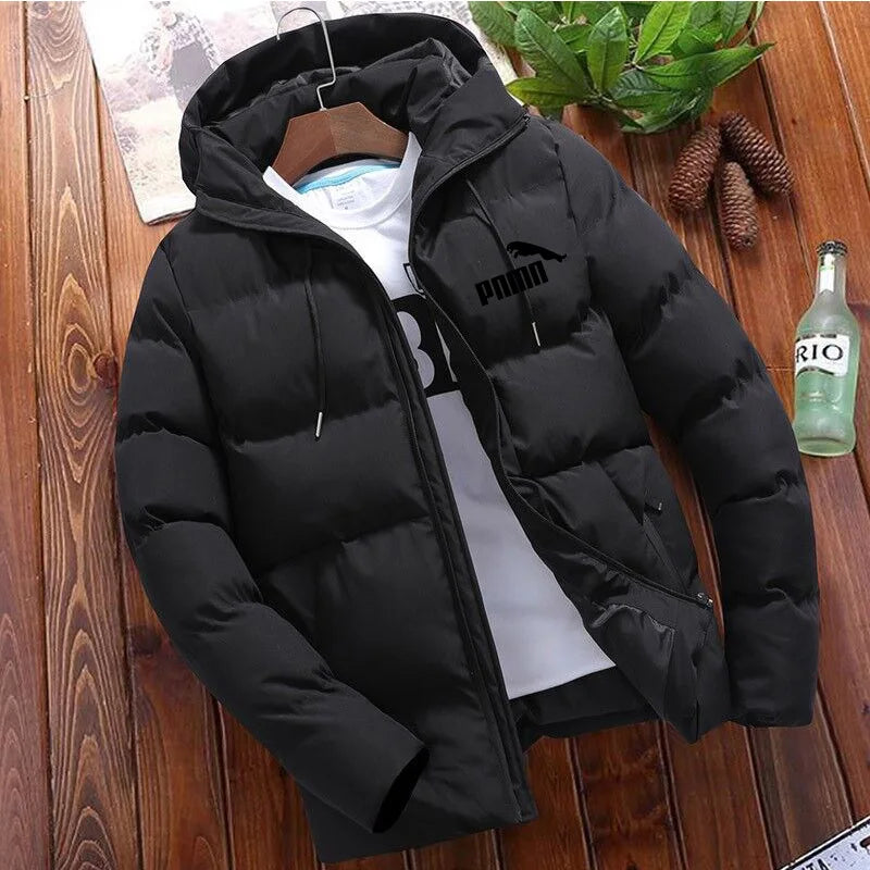 2025 Spring and Autumn New Men's Windproof Zipper Leisure Trendy Fashion Item High Quality Hooded Baseball Outdoor Sports Jacket