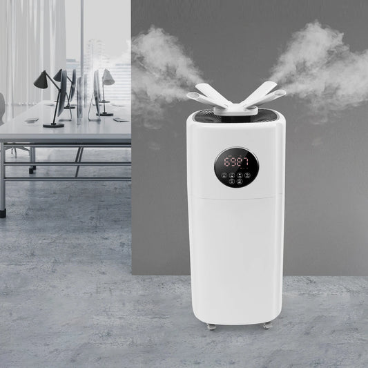 10L Large Capacity Air Humidifier Diffuser Commercial Smart Humidity Control Timing Remote Control Mist Maker Sprayer 110V-220V