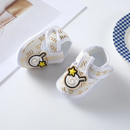 Baby Girl Shoes First Walkers Lace Floral Newborn Baby Shoes Princess Infant Toddler Baby Shoes for Boys Flats Soft Prewalkers