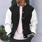 2026 New Loose Trendy Brand Baseball Jersey  Men Fashion Bomber Jacket Men's Casual Plus Size Tops Street Men's overcoat