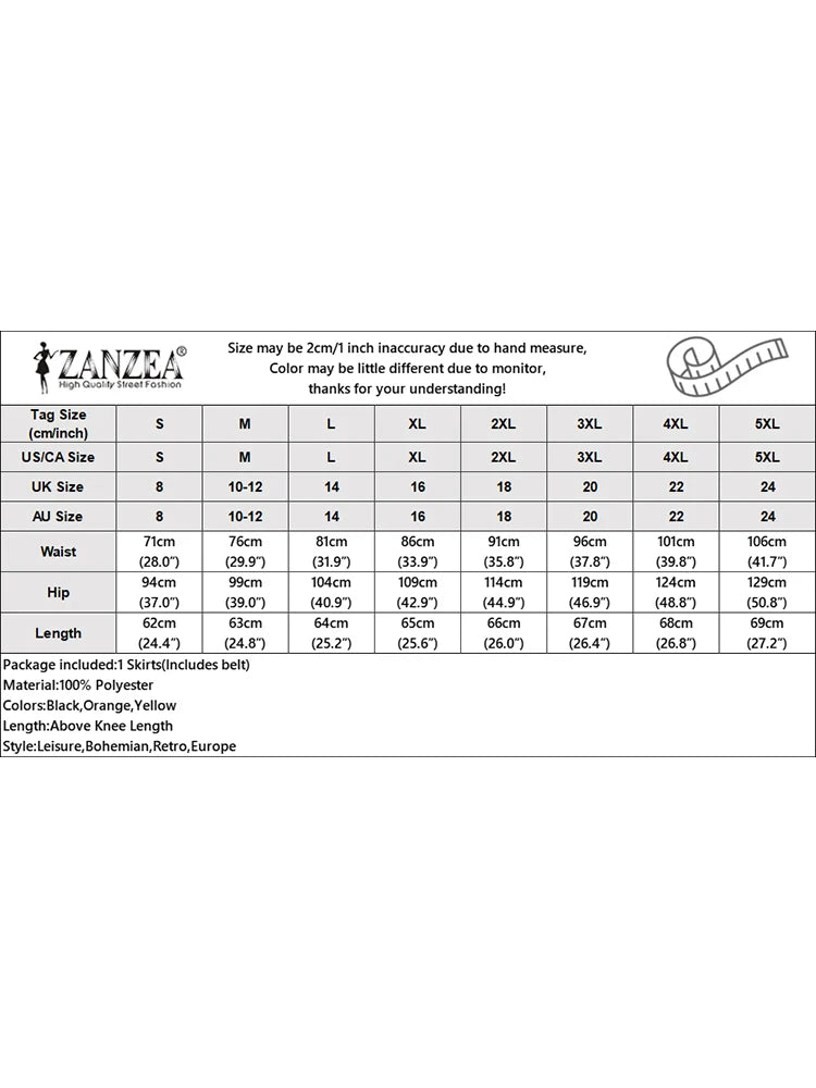 ZANZEA Cargo Skirts Elegant Women Evangelical Faldas  Mujer Office Lady High Waist Saias Summer 2025 Casual Buttons Up Jupes