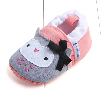 Season hot selling multi-color baby shoes non-slip baby cartoon walking shoes