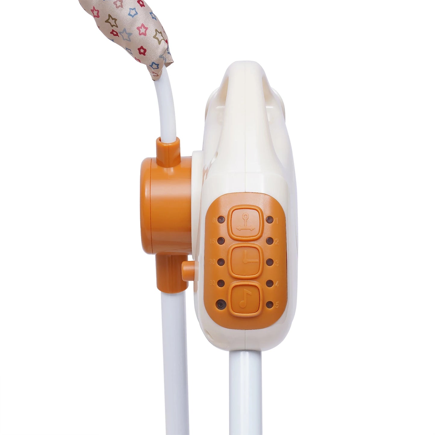 Electric Baby Cradle Auto Swing Rocker Cot Infant Sleeping Bed Swing Crib Kit Timer +Bluetooth Music +Mat +Pillow 5Gears Adjustable