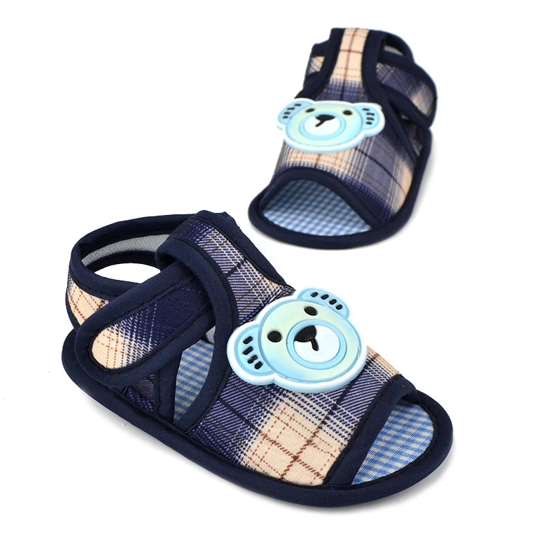 Toddler Infant Kids Baby Girl Summer Sandals Cute Casual Princess Sandals Cartoon Soft Sandals Crib Shoes Boy First Walkers0-12M