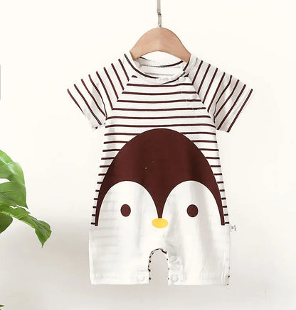 Newborn Baby Clothing Boy Girl baby clothes items Cotton Bodysuit Summer Short Sleeve Romper Infant Toddler sleepwear