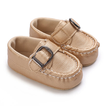 0-18M Baptism Newborn Baby Pre walker Girls Boys Casual Shoes Leather Non-Slip Soft-Sole Infant Toddler First Walkers