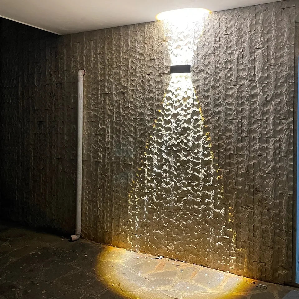 LED Wall Light Outdoor Indoor 2W 4W 6W 8W 10W AC85-265V Up Down White Black Modern Light For Home Garden Bedroom Corridor