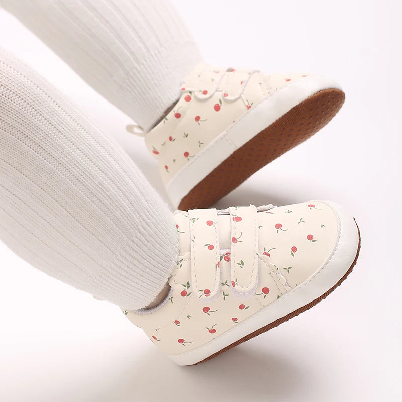 0-18M baby shoes for girls newborns and toddler casual and comfortable cotton soles non slip canvas shoes first generation