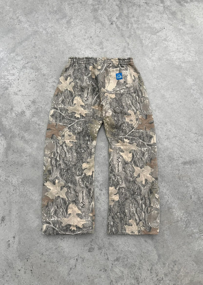 Y2K Streetwear Men Camouflage Pattern Printed High Street Hip Hop Sweat Pants Men Oversized Unisex Casual Camo Baggy Pants