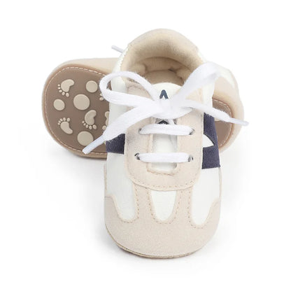 Newborn Baby Sneakers Letter Patchwork Baby Casual Shoes Anti-slip Hundred Toddler Baby Boys Girls Shoes 0-18 Months