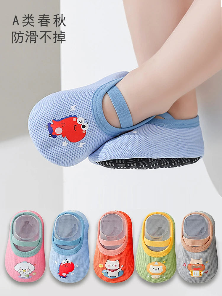 Baby Non-slip Socks Children Indoor Warm Floor Shoes Boys and Girls Toddler Shoes Amusement Park Kindergarten Non-slip