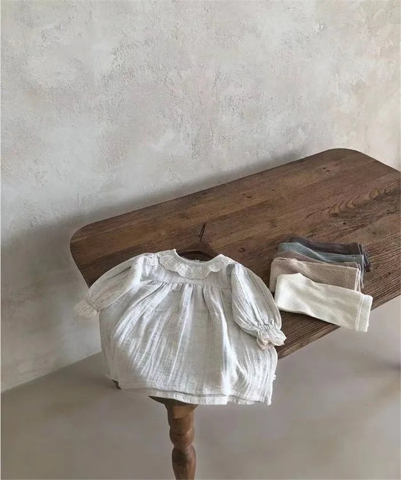 New Baby Cotton Ribbed Leggings Solid Cotton Infant Stretch Pants Soft Comfortable Toddler Pants Kids Boys Girls Trousers