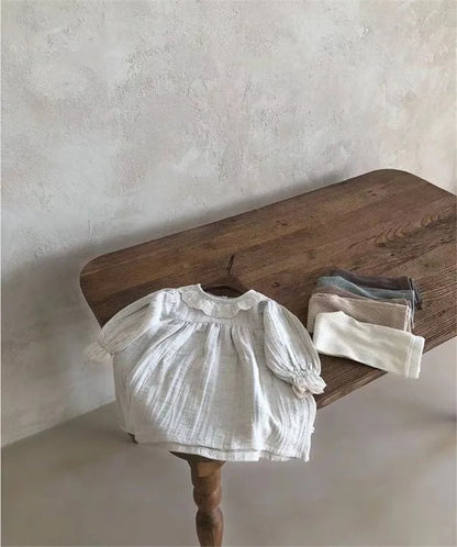 New Baby Cotton Ribbed Leggings Solid Cotton Infant Stretch Pants Soft Comfortable Toddler Pants Kids Boys Girls Trousers