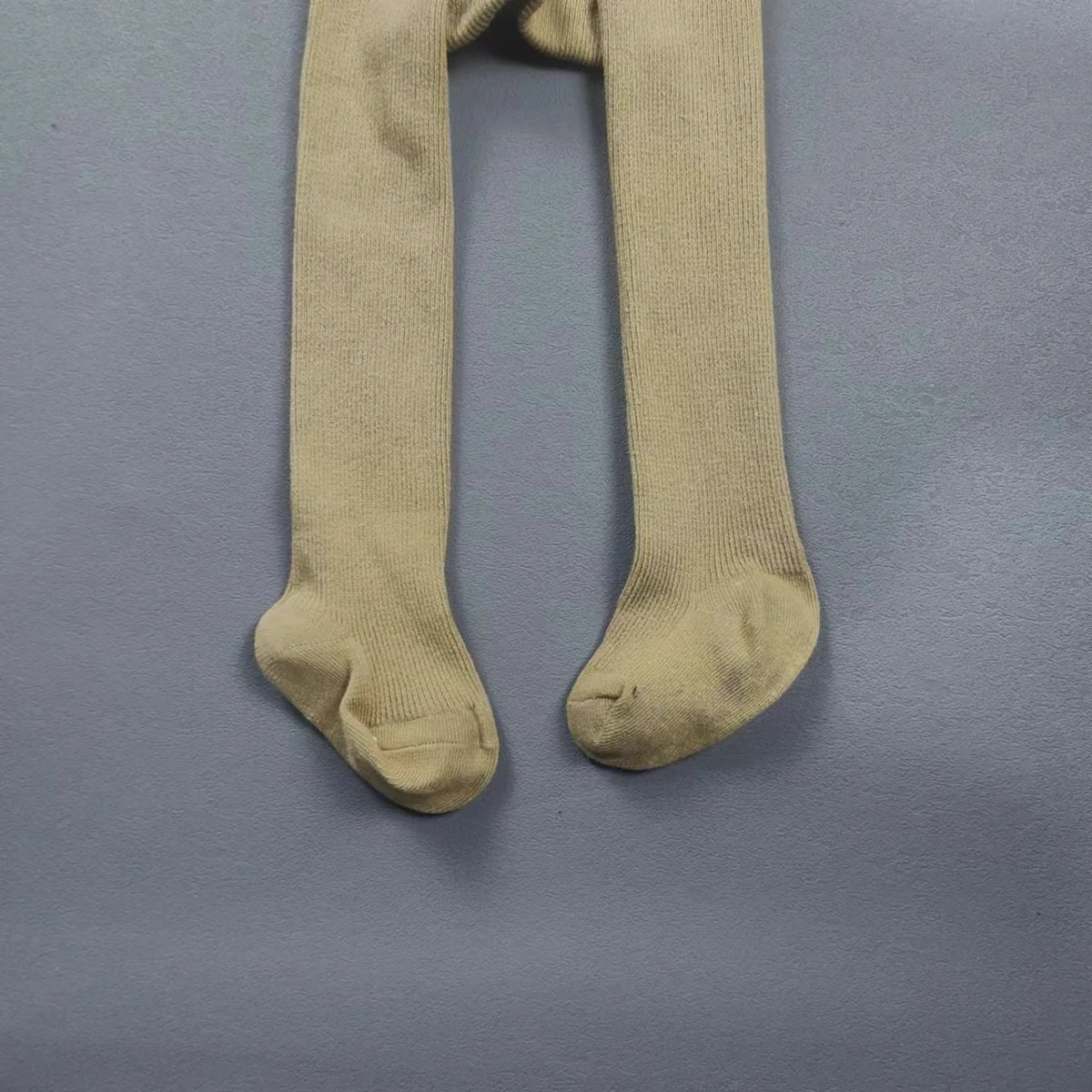 Baby Children's Pantyhose Spring And Autumn Female Baby Cute Solid Color High Waist High Elastic Overall Leggings Bib