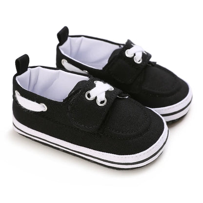 Newborn Baptist Shoes New Leather Gentleman Shoes Anti-slip Soft Bottom Indoor Baby Boys and Girls Casual Shoes Walking Shoes