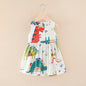 Baby Girls Clothes Summer Dress Flying Sleeve Newborn Infant Dresses Plaid Sleeveless Cotton Newborn Princess Dress Baby Girl