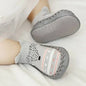 Baby newborn shoes 0-6-12 months boy and girl 0-1 years old soft soled pre-toddler cotton shoes