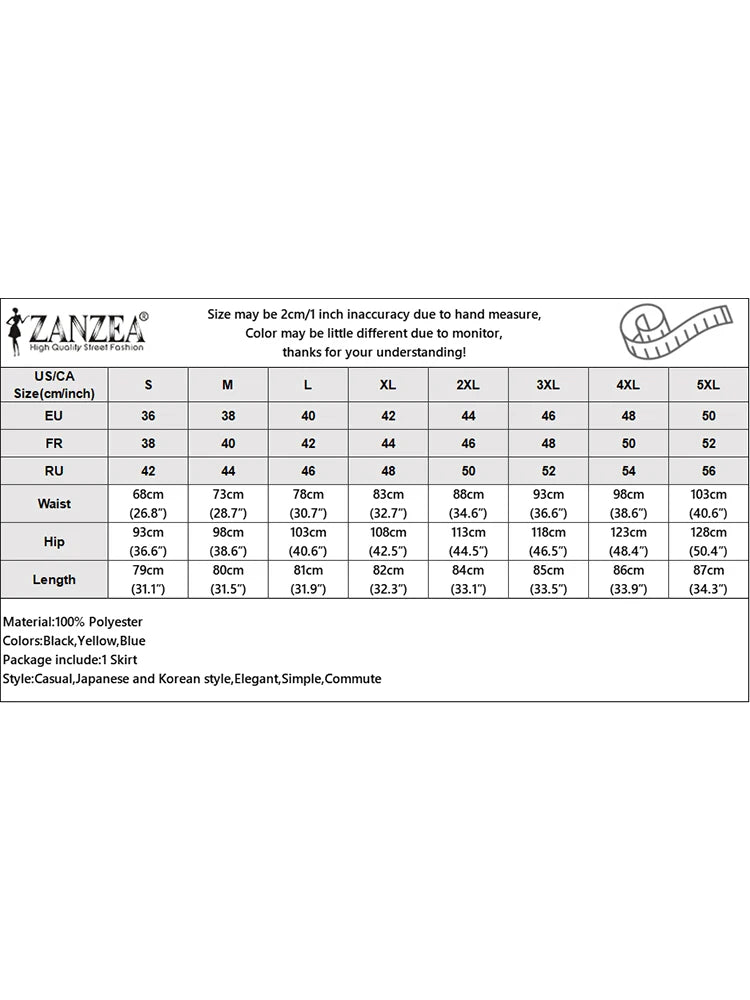 ZANZEA Package Hip High Waist Fishtail Skirts Elegant Women Evangelical Knee-length Saias Office Mermaid Skirts Fashion 2026