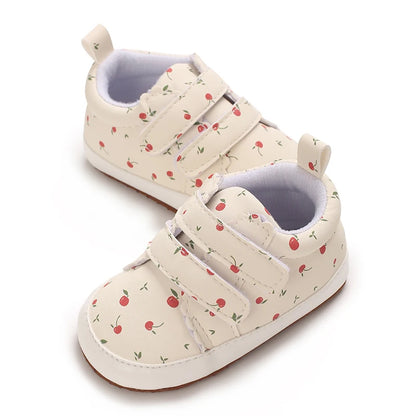 0-18M baby shoes for girls newborns and toddler casual and comfortable cotton soles non slip canvas shoes first generation