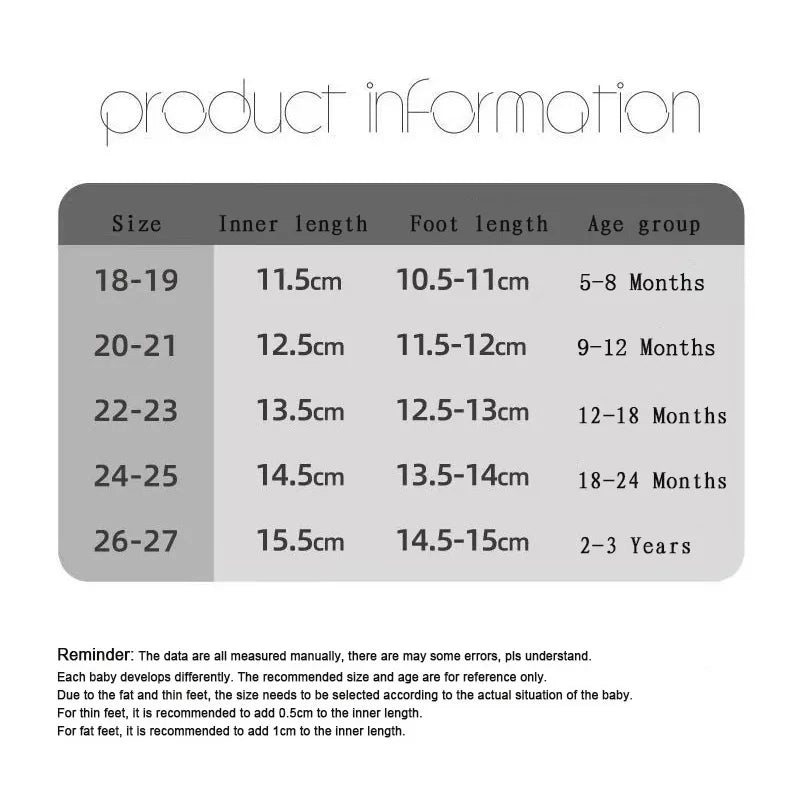 Baby First Shoes Toddler Walker Infant Boys Girls Kids Rubber Soft Sole Floor Barefoot Casual Shoes Knit Booties Anti-Slip