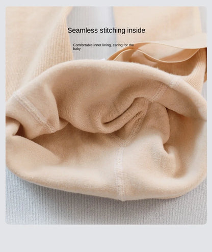 2025 Spring Fashion Boy Baby Solid High Waist Overalls Girl Children Cotton Leggings Infant Casual Suspenders Pants Kid Trousers