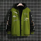 2026 New Jacket Coat Letter Printed  Wear Men Baseball Jacket Casual Long Sleeve Stand Jackets Men's Coats Sweatshirts Outerwear