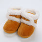 Newborn Toddler Warm Boots Winter First Walkers baby Girls Boys Shoes Soft Sole Fur Snow Booties Kids Snow Boots for 0-18M Bebe
