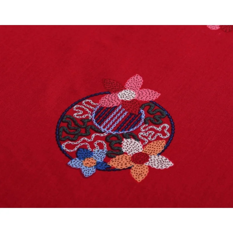 Korean Reviews Many Pajamas Set Summer Women 2 Piece Set Outfit Thin Grandma Pajama Sets Big Size Pajama Printing Home Wear