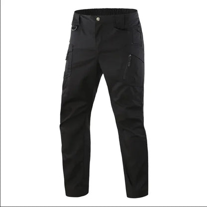 Men City Pants Cargo Trousers Multi-pocket Waterproof Wear-resistant Casual Training Overalls Clothing