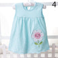 0-24M Newborn Cotton Flower Dresses, Baby Girls Summer Multi Pattern Clothes