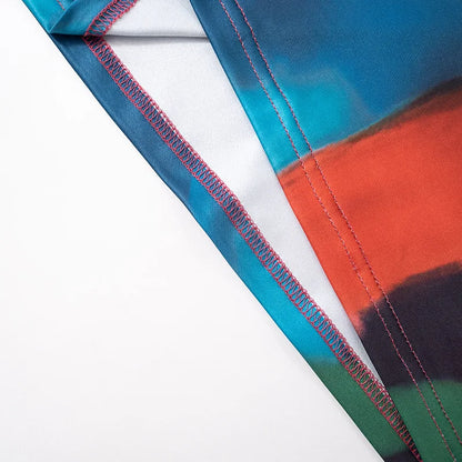 Simenual Harajuku Aesthetics Multi Printed High Waist Long Skirts Women Cyber Y2K Package Hip Skirt Chic Holiday Outfits Slim