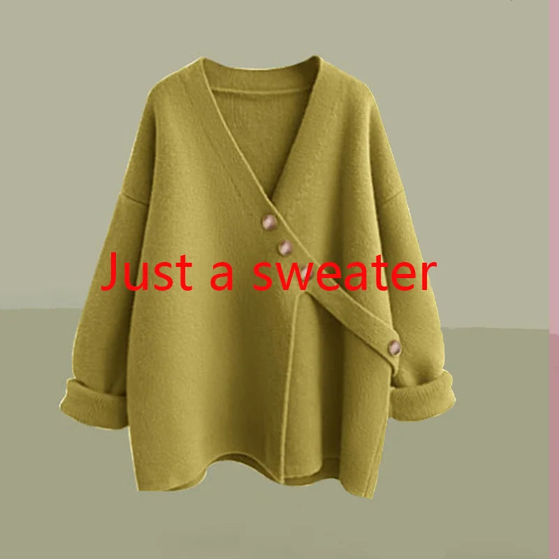 Autumn Wear Set Women's 2025 New Knitted Sweater Women's Slim and Versatile Casual Pants Two Piece Set for Women Pant Sets