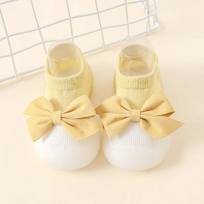 Newborn Baby Shoes Boy Embroidery Pattern Nonslip Floor Socks Kids Girls Soft Rubber Sole Crib Toddler Booties Toddler Shoes