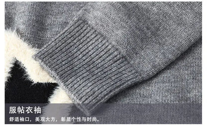 Men Outwear O-neck Knitted Pullover Sweaters New Fashion Man Loose Casual Sweaters Quality Male Pullovers Winter Clothing 4XL