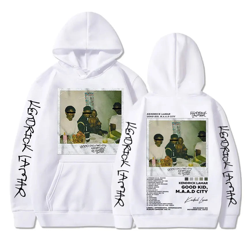 Rapper Kendrick Lamar Hoodie Men Fashion Hoodies Y2k Vintage Hoodies Long Sleeve Pullover Men's Hoodie Women Sweats Boy Coats