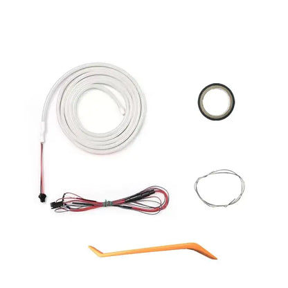 Car high brightness trunk lighting ambient light interior decoration LED wiring free automatic sensing tailgate light strip