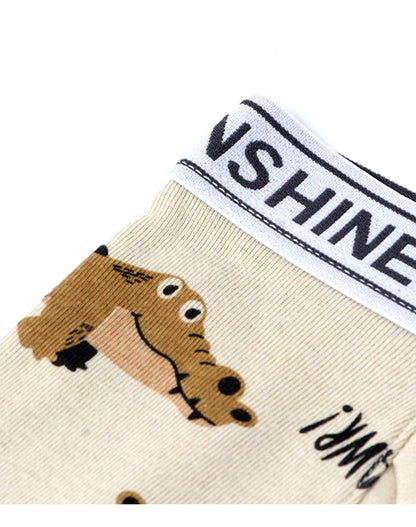 6 Pcs Baby Toddler Boys' Underwear,  100% Cotton Kids Underwear, Little Boys Briefs Soft Dinosaur Boxer Briefs