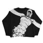 Oversized Sweater Men Women Harajuku Anime Girl Graffiti Vintage Knitted Sweater 2025 Winter Unisex Cotton Pullover Streetwear