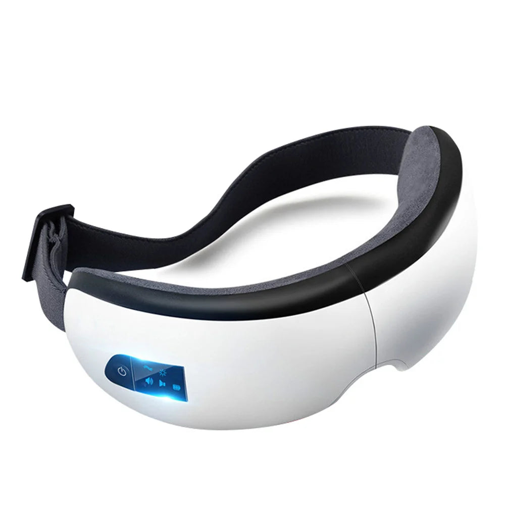 ‌Smart Eye Massager with Bluetooth Music, Air Pressure & Heat Therapy to Relieve Fatigue & Pain, Relax Body & Mind