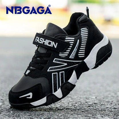 Children Boys Shoes School Sports Fashion Leather For Kids Tennis Casual Sneakers Children's Boy Running 7-12 Years Walking Shoe