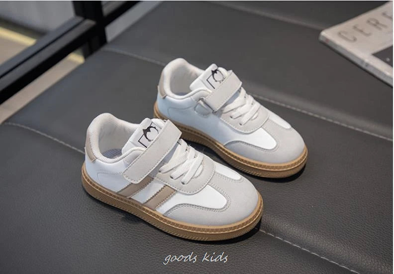 Trendy Kids Shoes Girls Boys Tennis Sneakers Outdoor Running Shoes Non-slip School Sports Shoes Breathable Mesh Comfort Shoes